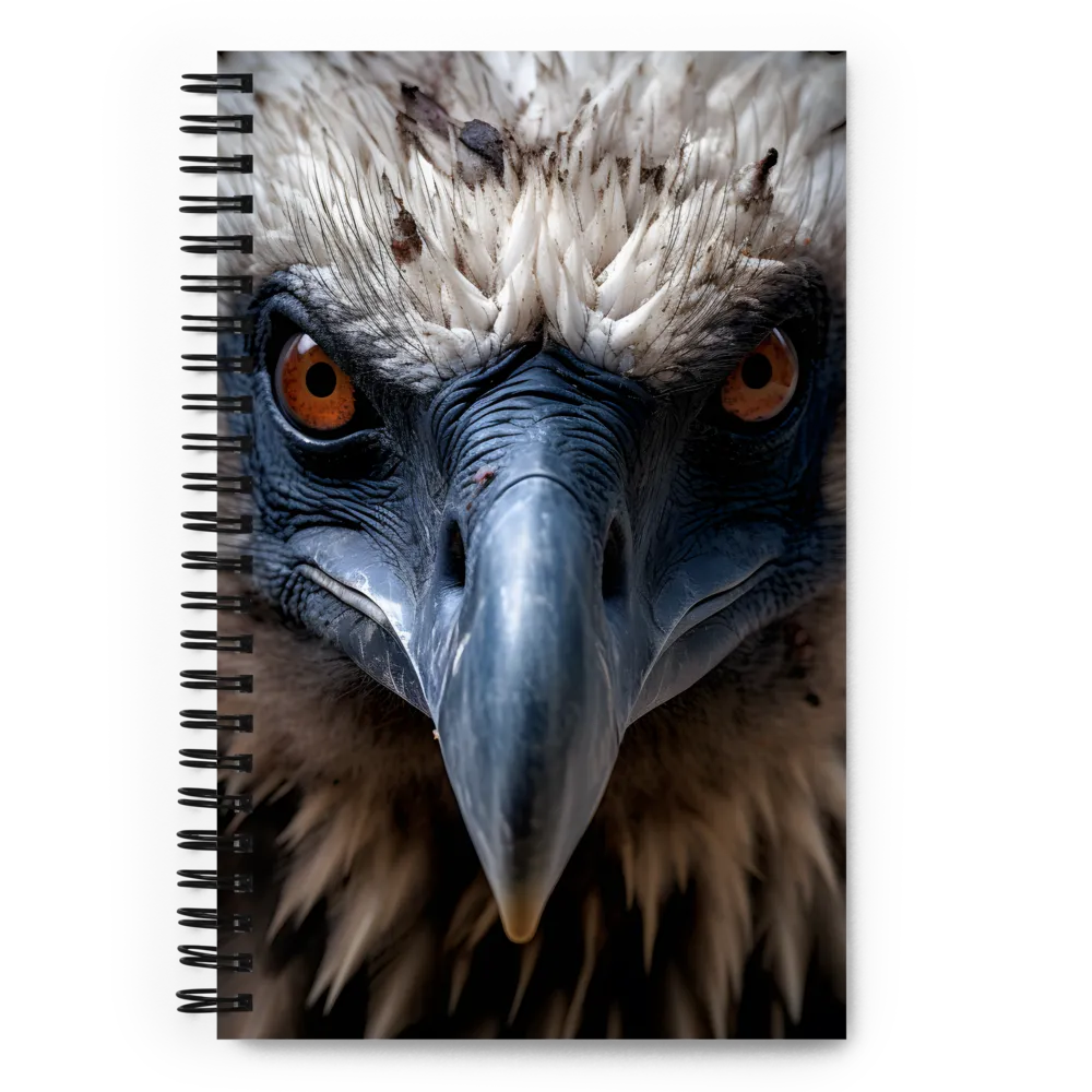 The Gaze of Strength | Spiral Notebook