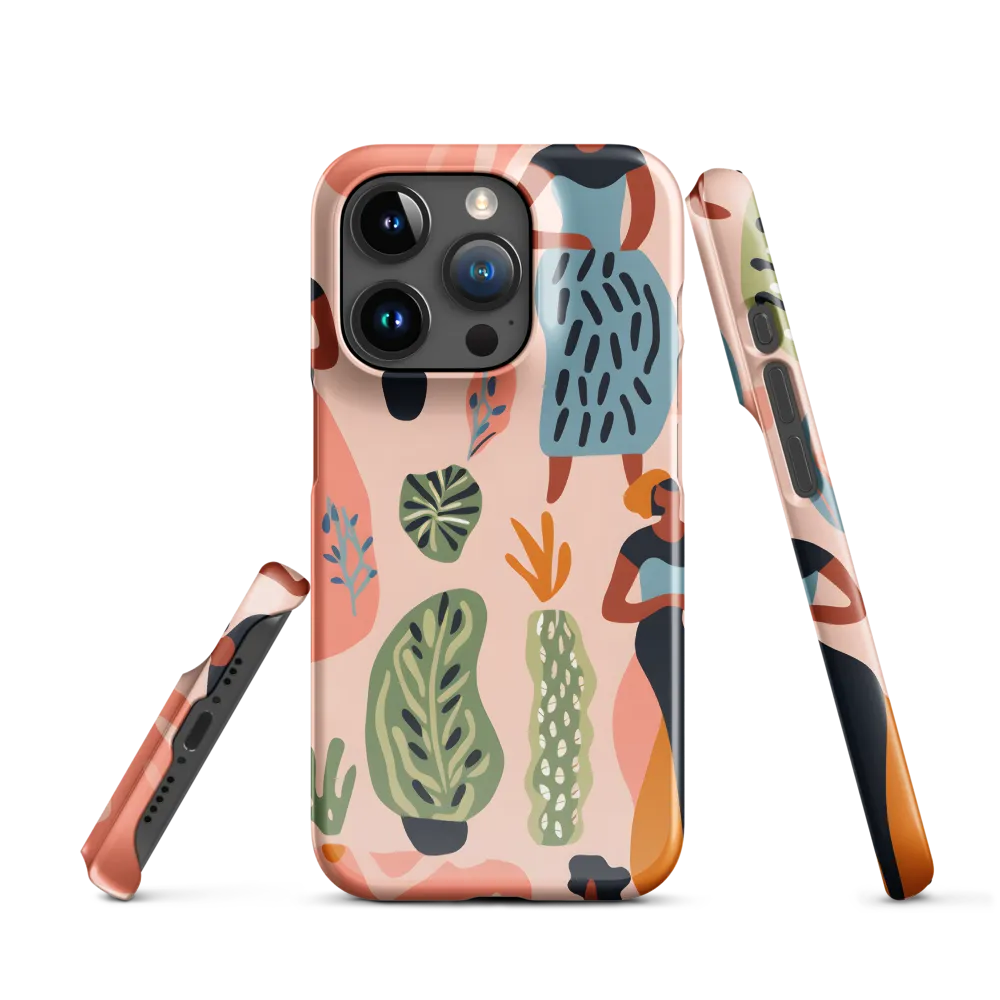 Harmony of Nature and Femininity | Phone Case |  15 Pro | Snap Case | Glossy