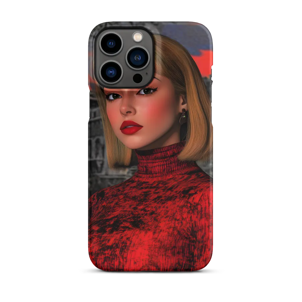 Mystique of the Scarlet Embrace | Phone Case |  13 Pro Max | Snap Case | Matte