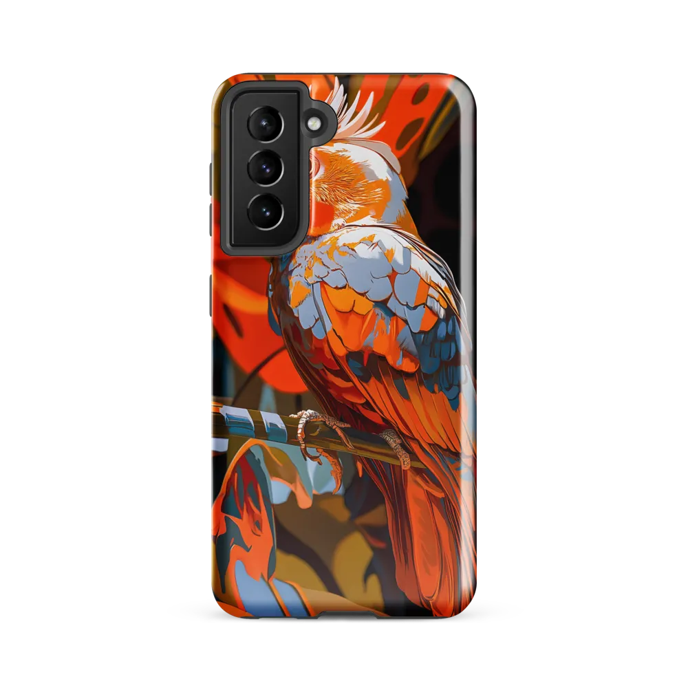 Tropical Symphony | Phone Case |  S21 FE | Tough Case | Glossy