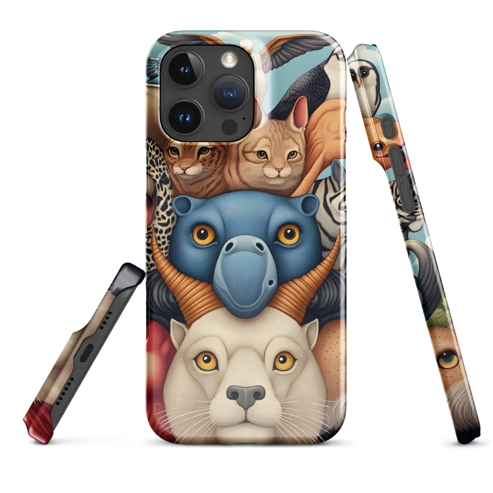 Harmonious Echoes of Wildlife | Phone Case |  16 Pro Max | Snap Case | Glossy