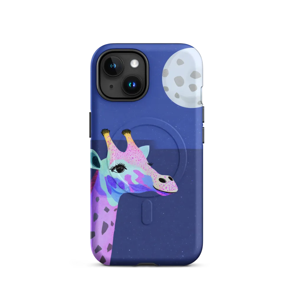 Whimsical Giraffe Under the Stars