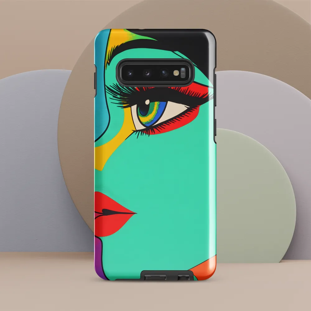 A Vibrant Portrait | Phone Case |  S10 Plus | Tough Case | Glossy