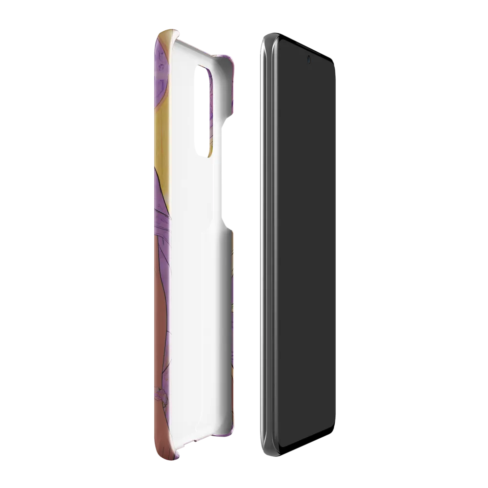 Elegance in Floral Harmony | Phone Case |  S20 Plus | Snap Case | Glossy