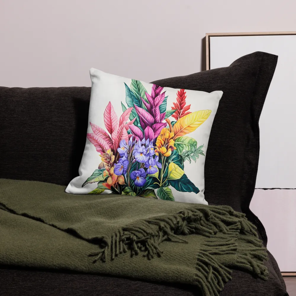 Tropical Symphony | Pillow Case | 18″×18″