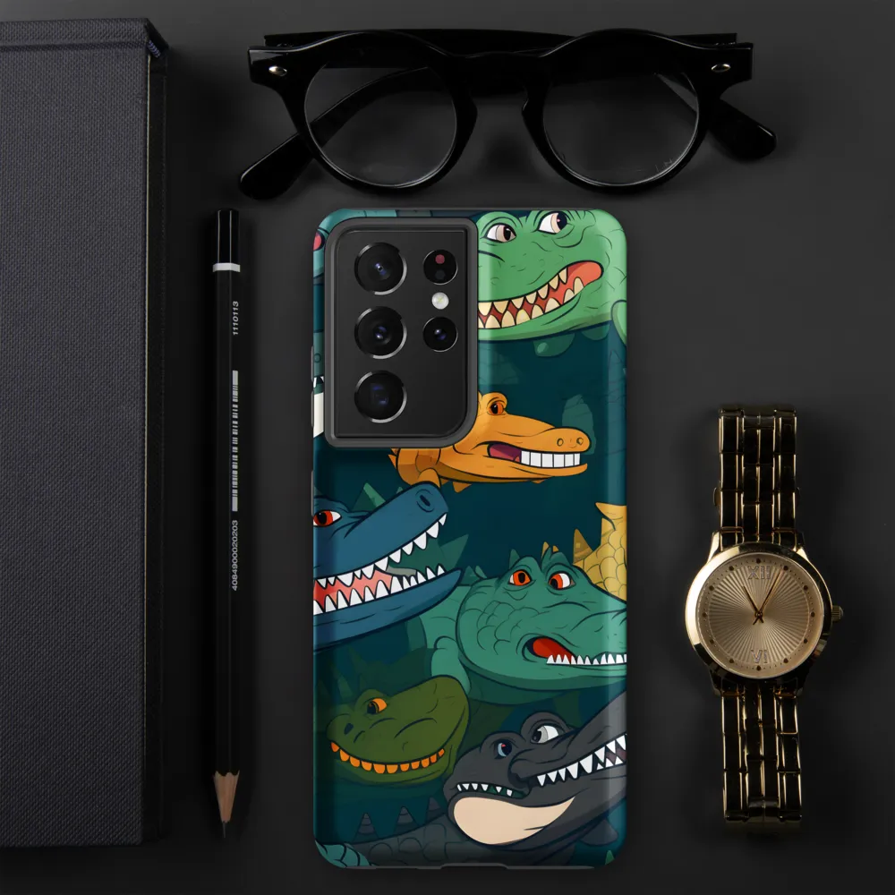 Cheerful Crocodilian Parade