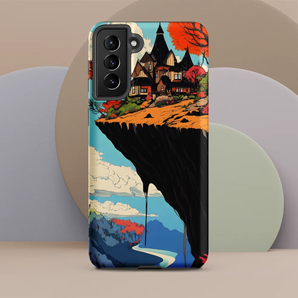 Whispers of the Cliff House | Phone Case |  S21 Plus | Tough Case | Matte