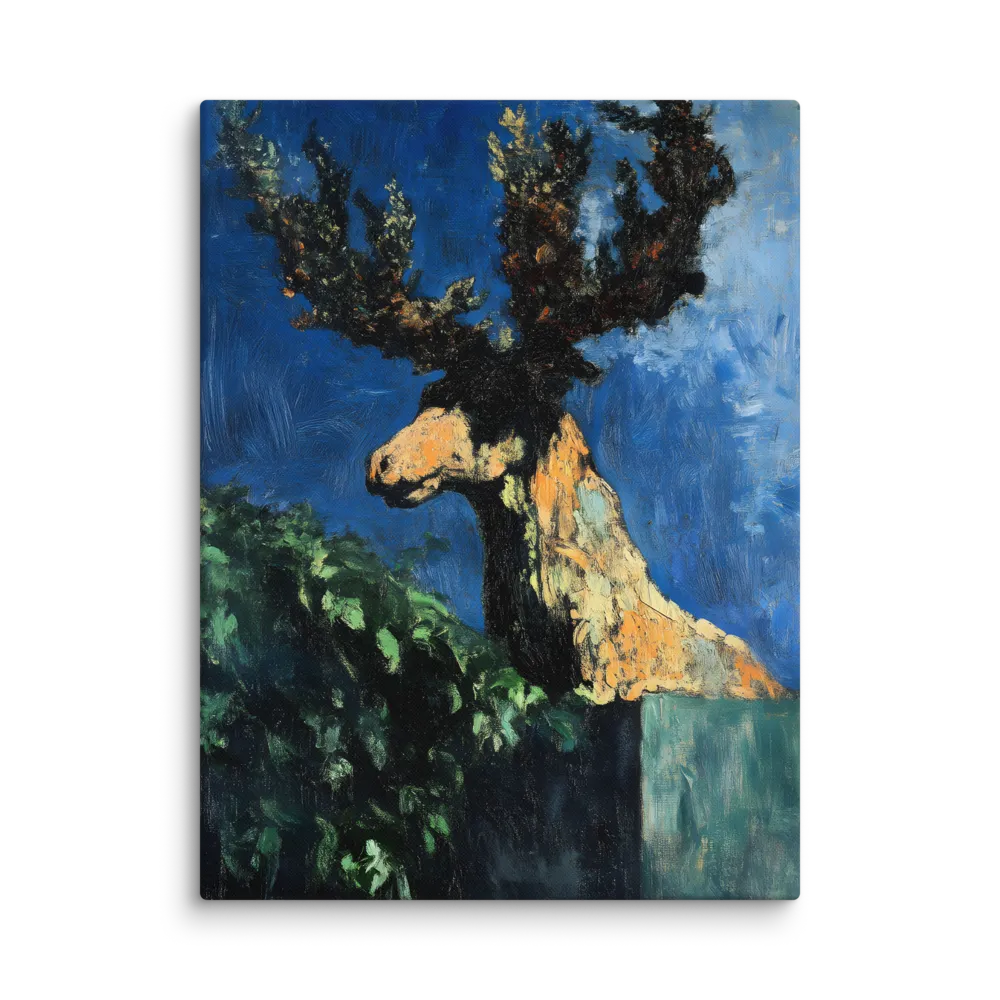 The Majestic Deer in Nature | Canvas | 24″×32″