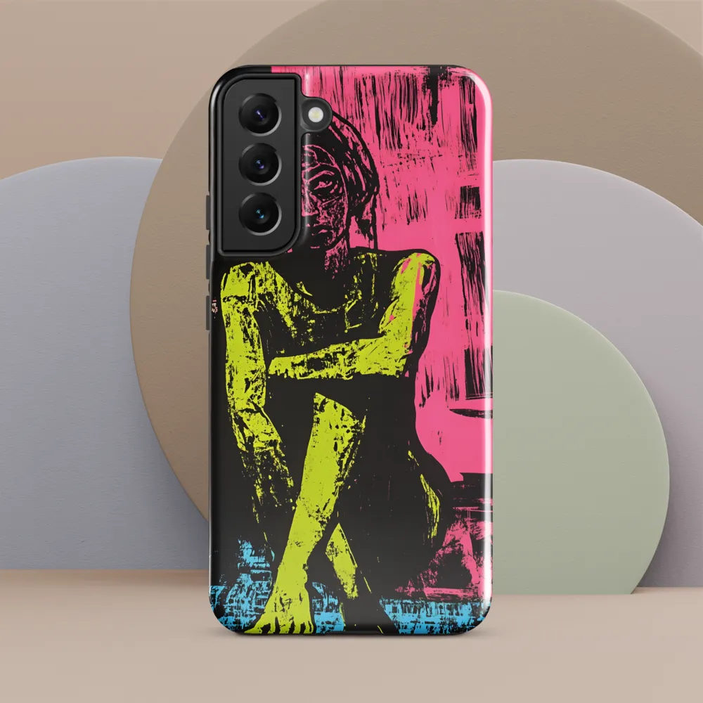 Contemplation in Neon