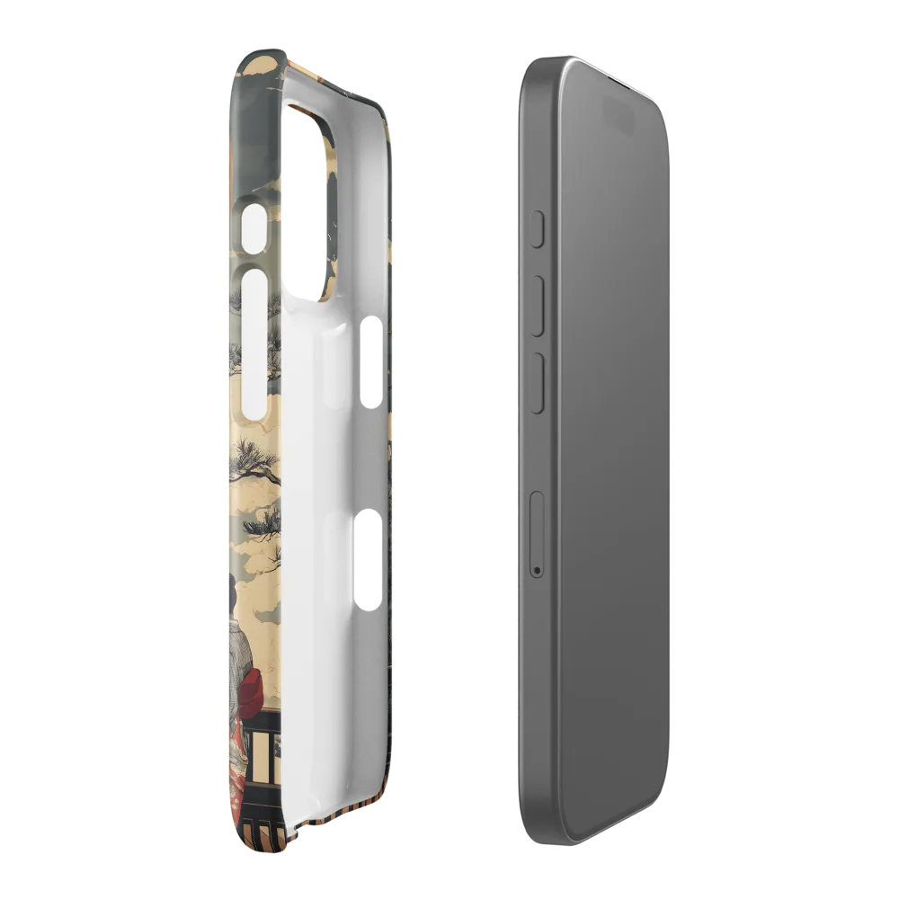 Under the Embrace of the Moon | Phone Case |  16 Pro | Snap Case | Glossy