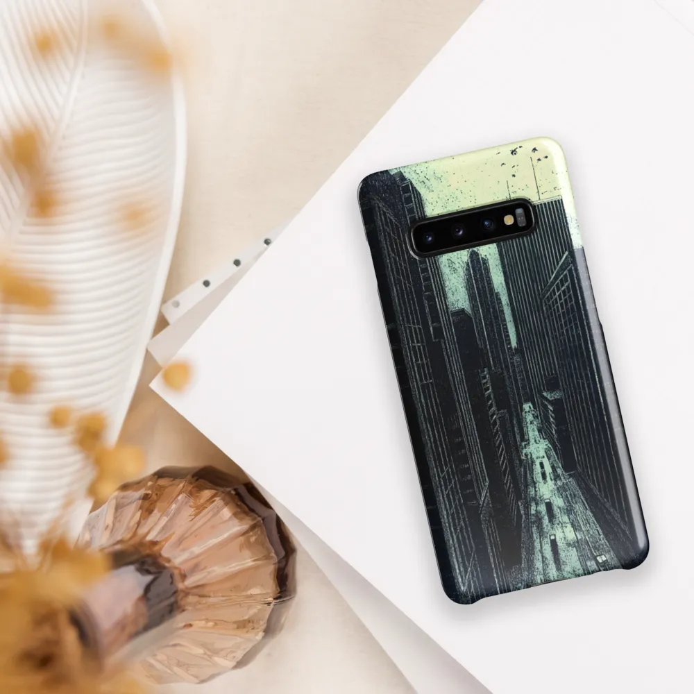 Whispers of Solitude in the Urban Jungle | Phone Case |  S10 Plus | Snap Case | Glossy