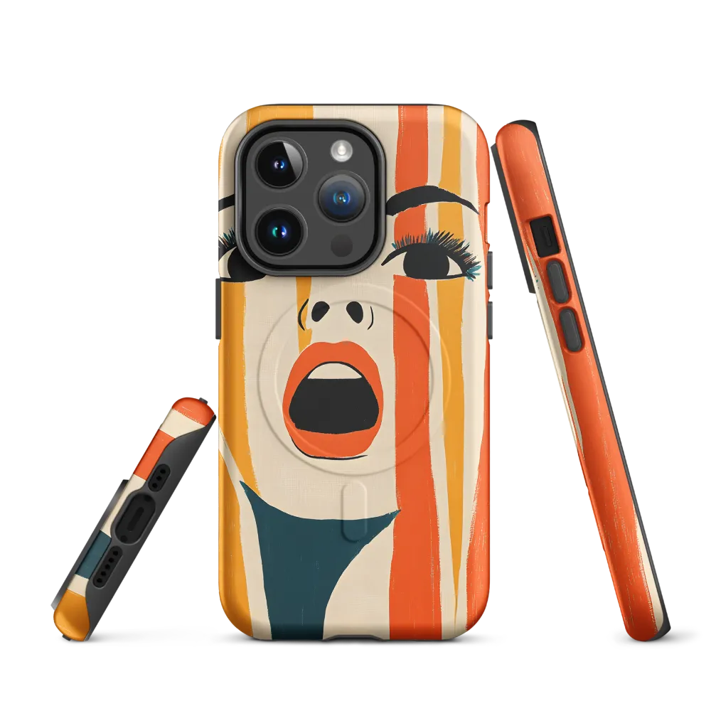 Vivid Expression | Phone Case |  14 Pro | MagSafe® Tough Case | Matte