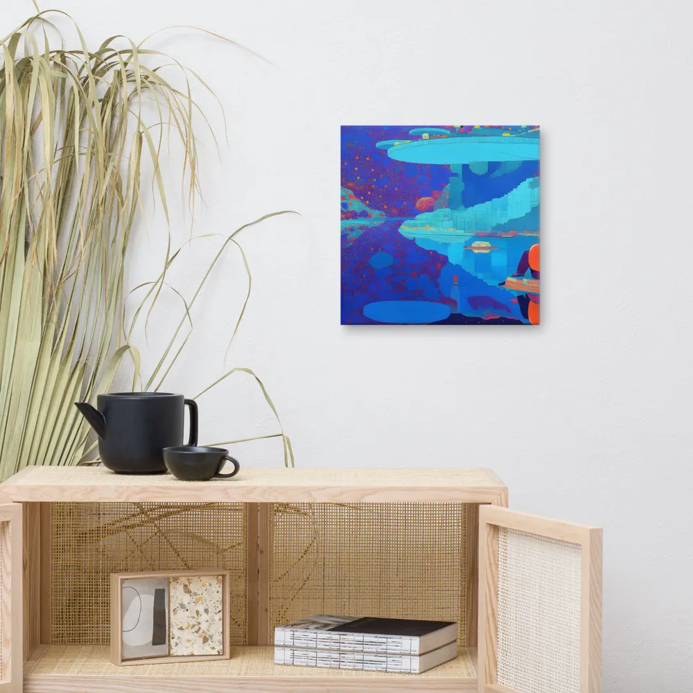Reflections of Serenity | Canvas | 16″×16″