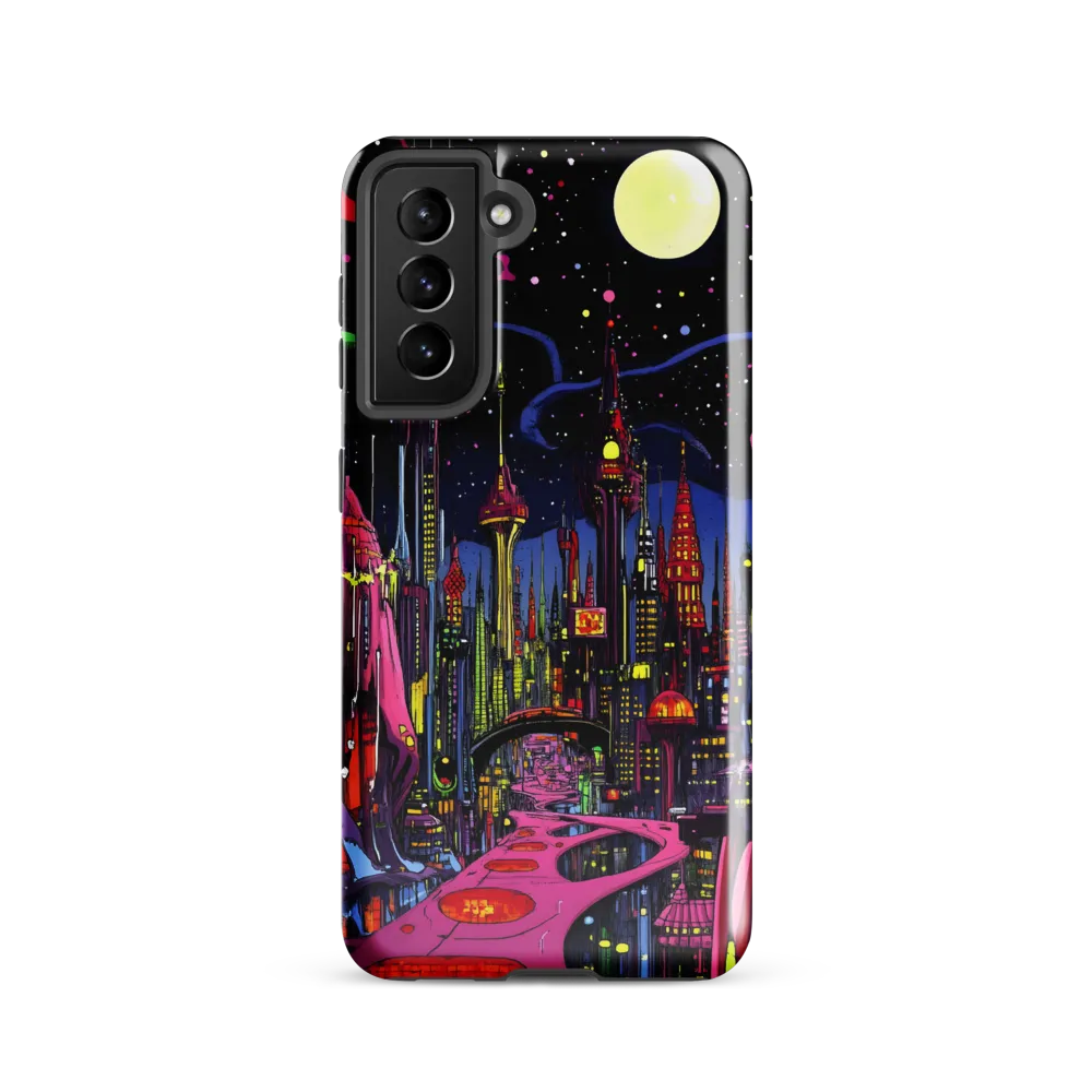 Neon Dreams of a Futuristic City