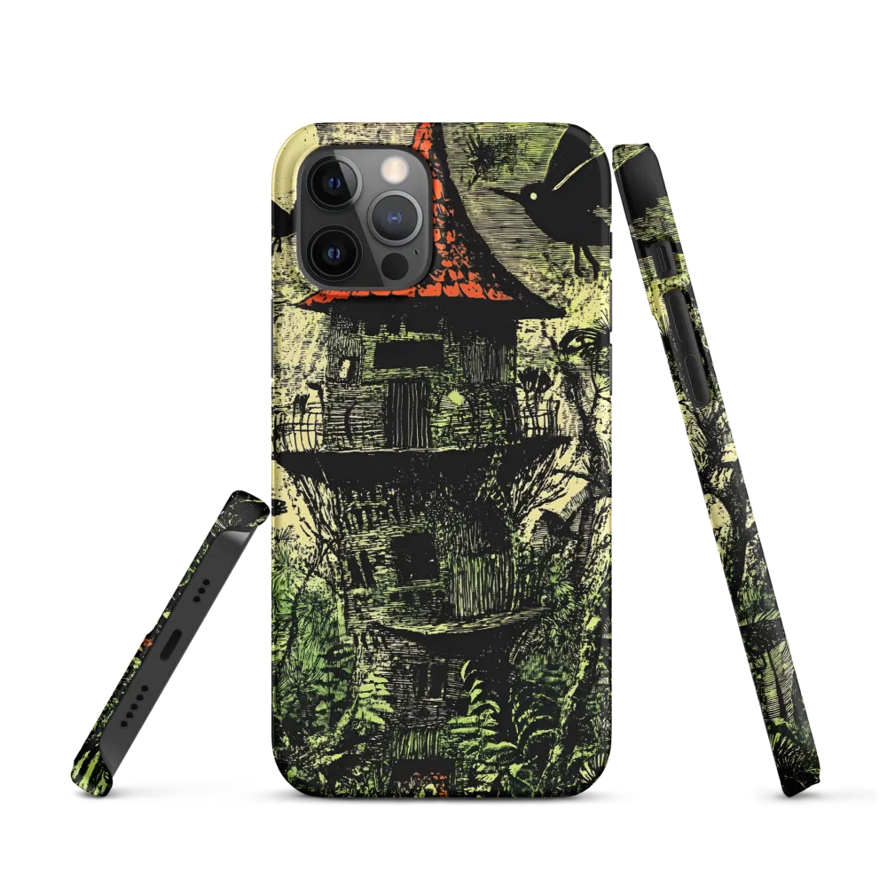 Enchanted Tower Under a Moonlit Sky | Phone Case |  12 Pro | Snap Case | Matte