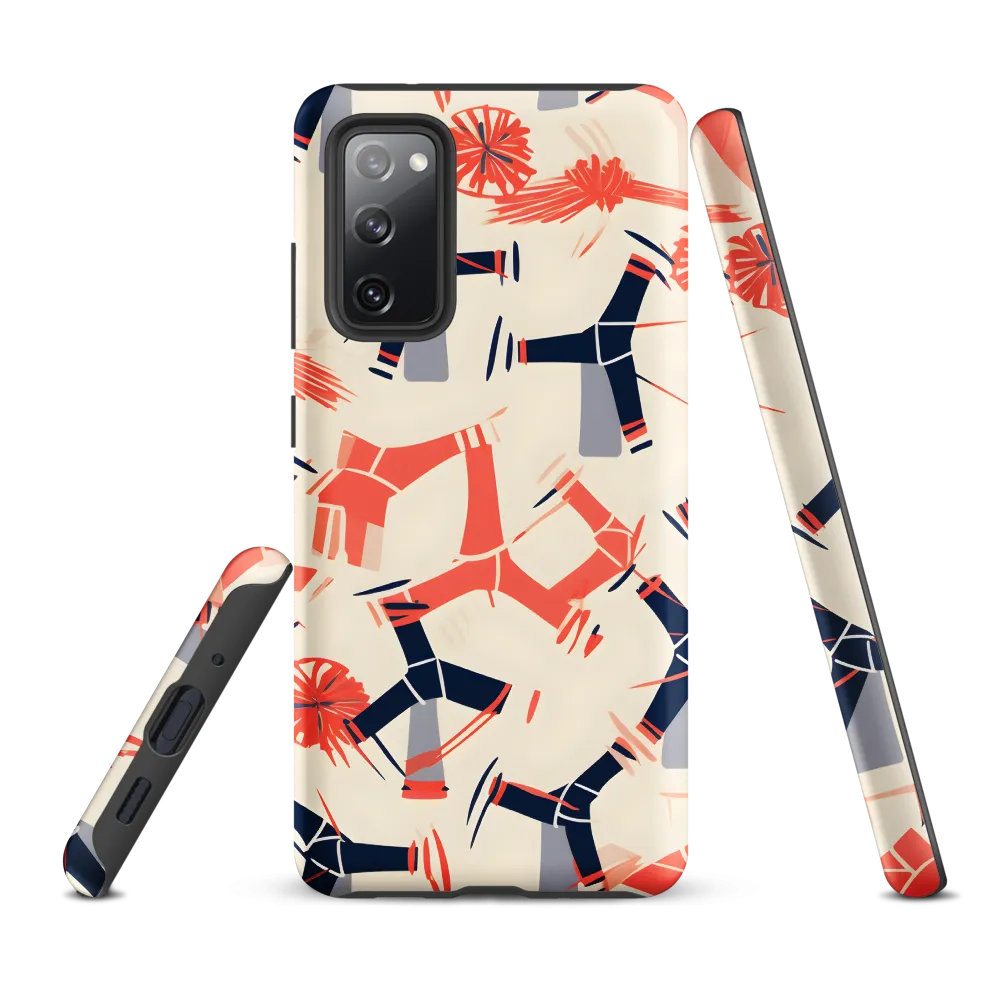 Whimsical Patterns of Nature and Femininity | Phone Case |  S20 FE | Tough Case | Matte