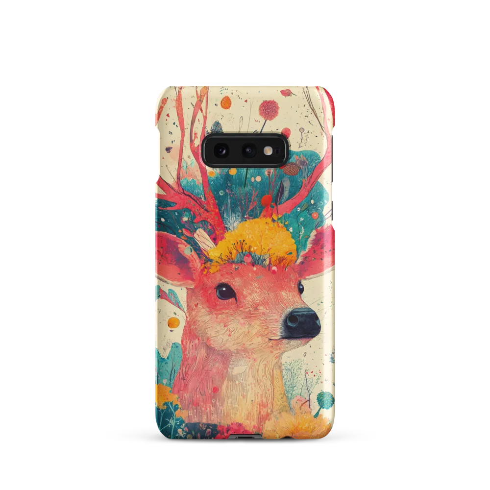 Whimsical Harmony: A Deer in Bloom
