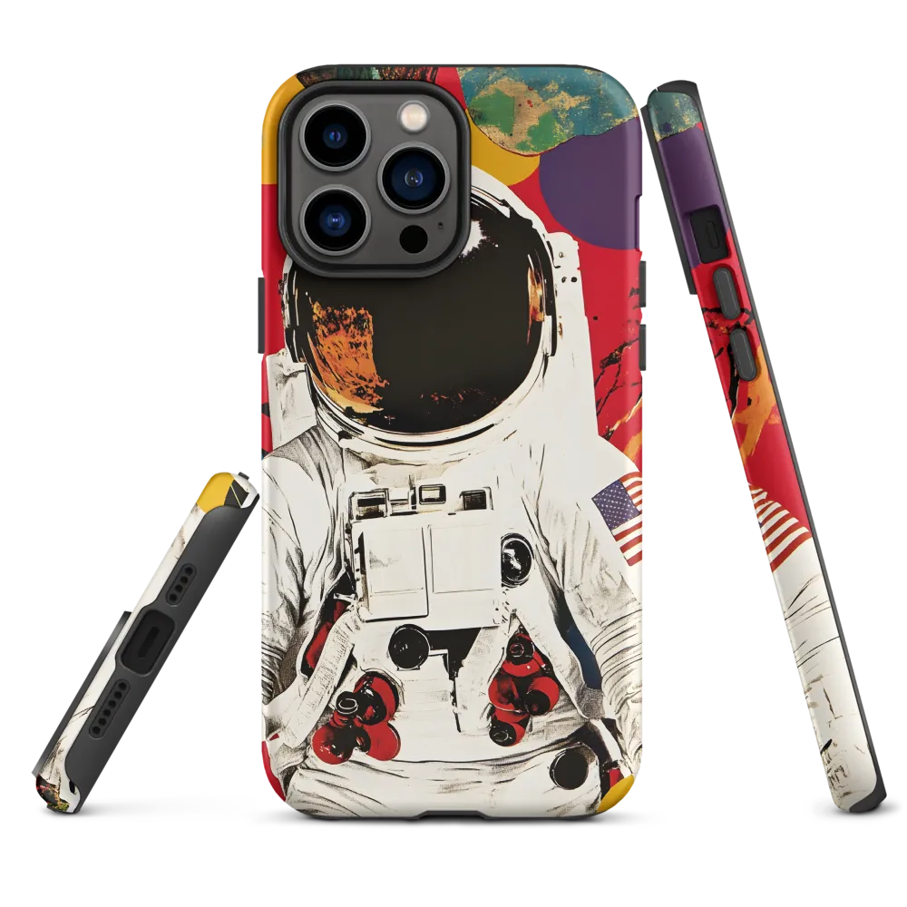 Cosmic Exploration: The Astronaut's Journey | Phone Case |  13 Pro Max | Tough Case | Matte