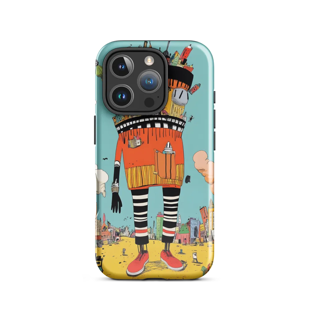 Urban Fantasia: A Whimsical Encounter | Phone Case |  16 Pro | Tough Case | Glossy