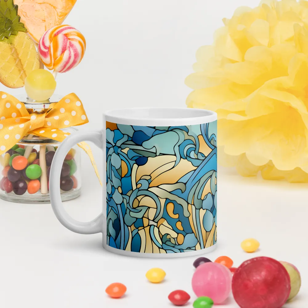 Dancing Waves of the Ocean | Mugs | Multiple Sizes & Colors