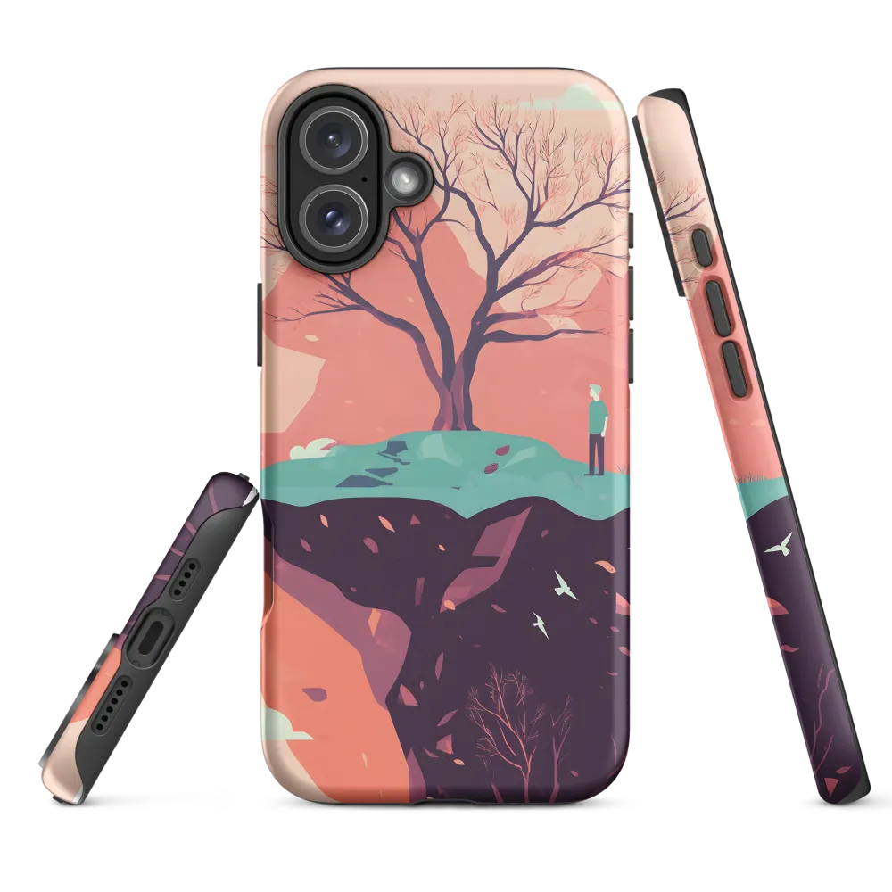 Contemplating Solitude | Phone Case |  16 Plus | Tough Case | Matte