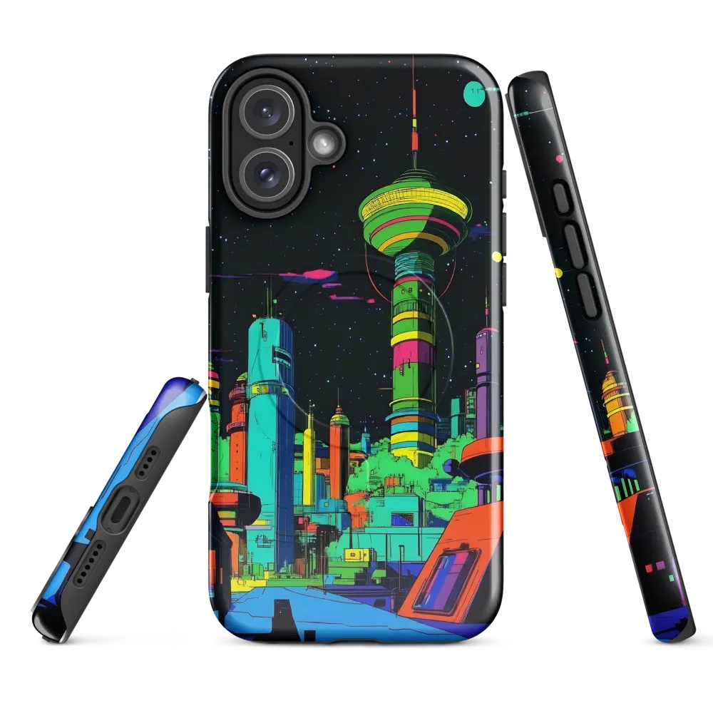 Neon Dreams: A Futuristic Cityscape