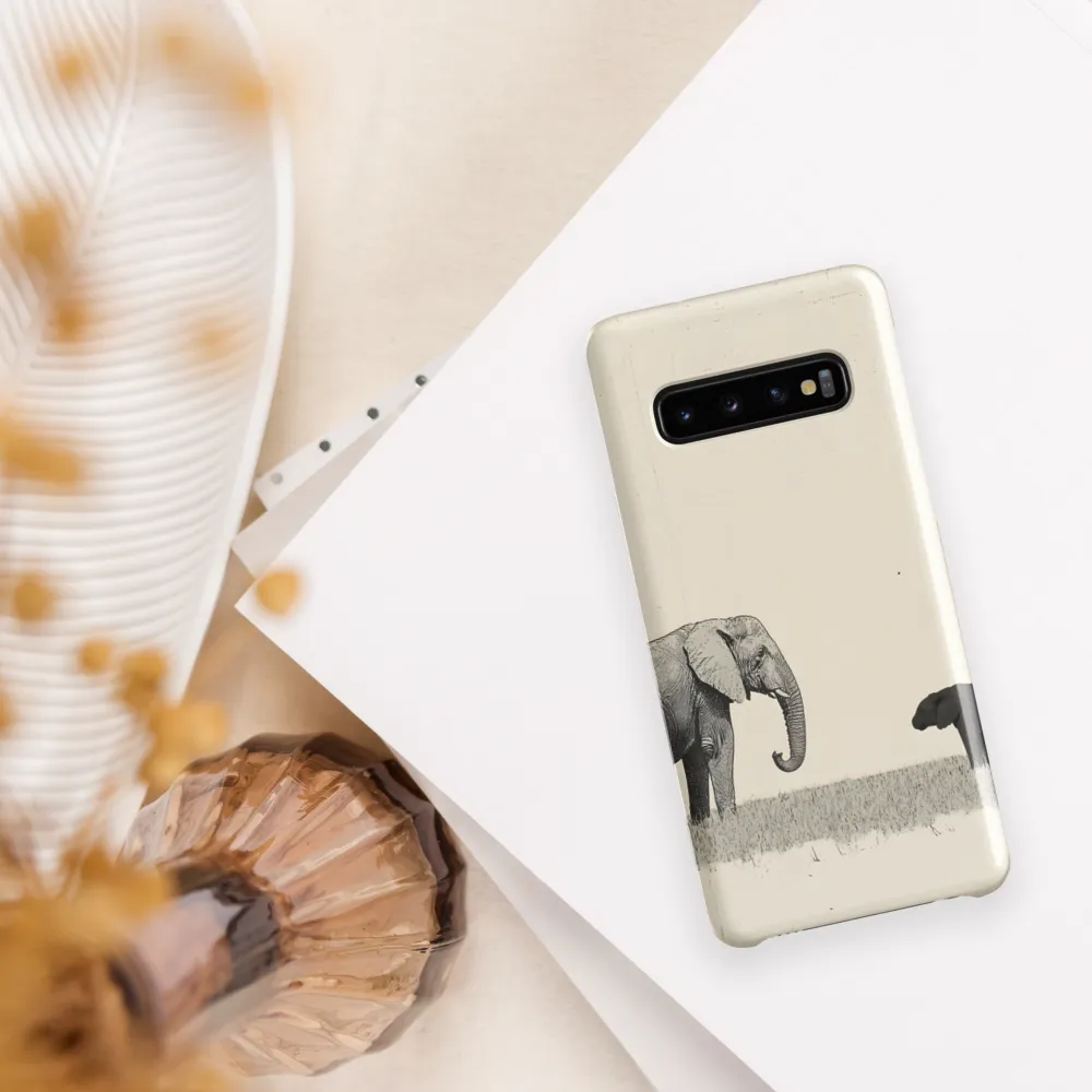 Contrasting Companions | Phone Case |  S10 | Snap Case | Glossy