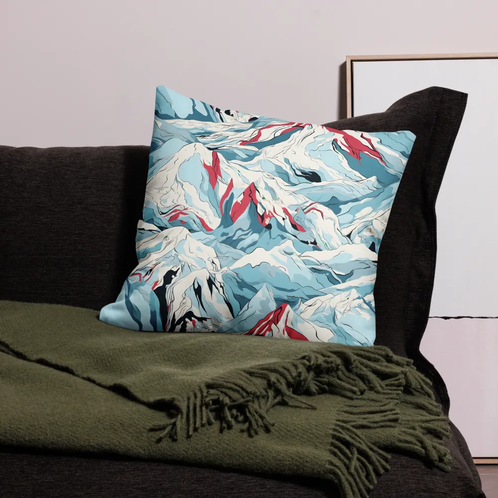 Majestic Peaks of Serenity | Pillow & Pillow Case | Multiple Sizes