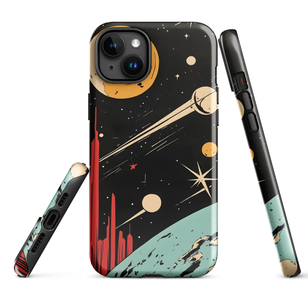 Cosmic Encounter | Phone Case |  15 Plus | Tough Case | Glossy