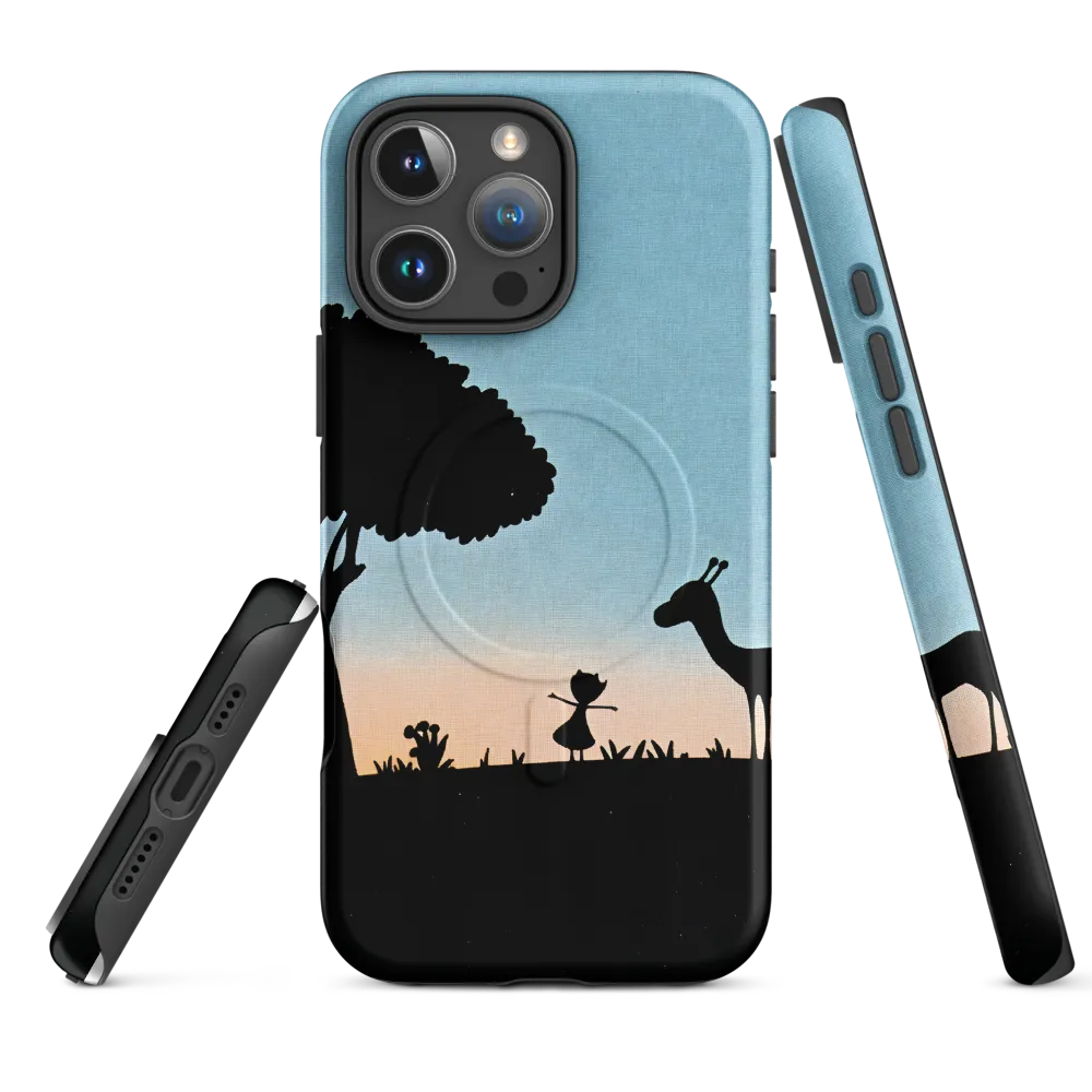 Curiosity in the Silhouette | Phone Case |  16 Pro Max | MagSafe® Tough Case | Matte