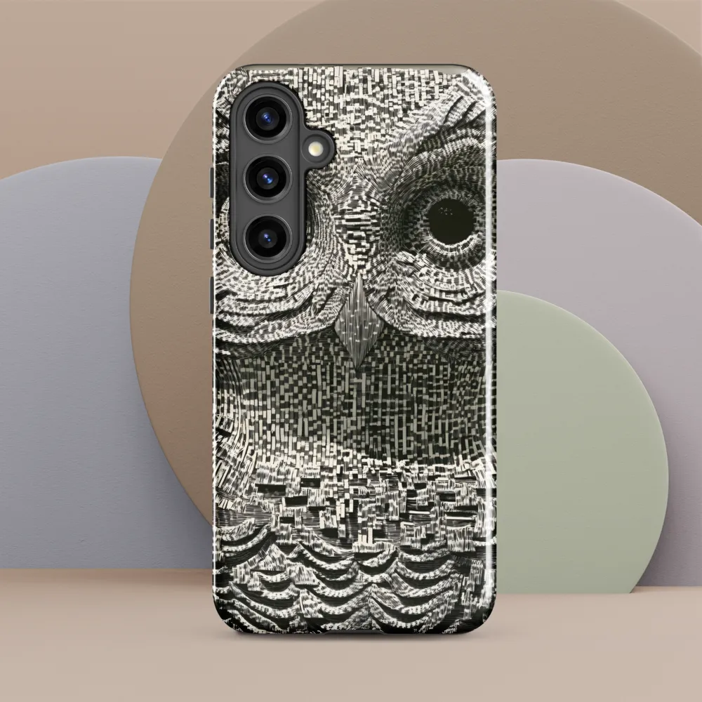 Intricate Owl of Textures