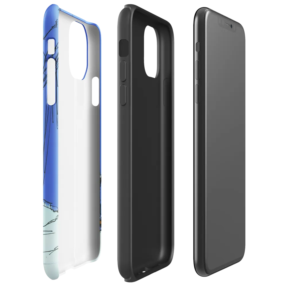 Echoes of a Futuristic Frontier | Phone Case |  11 Pro Max | Tough Case | Glossy