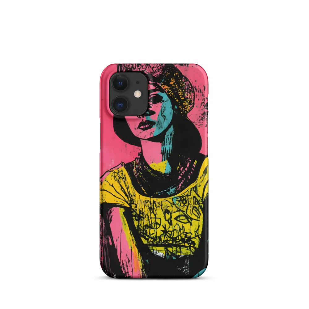 Urban Elegance: A Graffiti Portrait