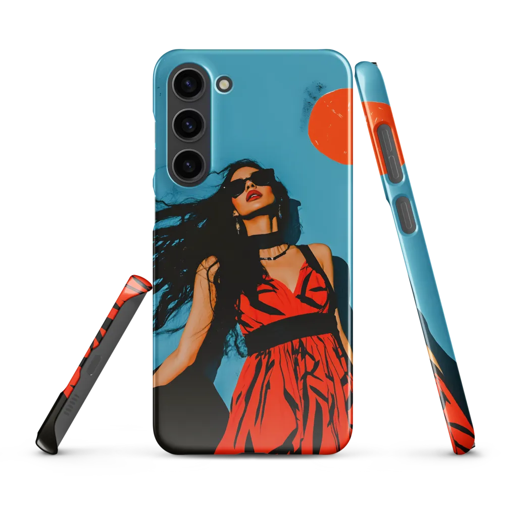 Sunset in Fashion: A Modern Portrait