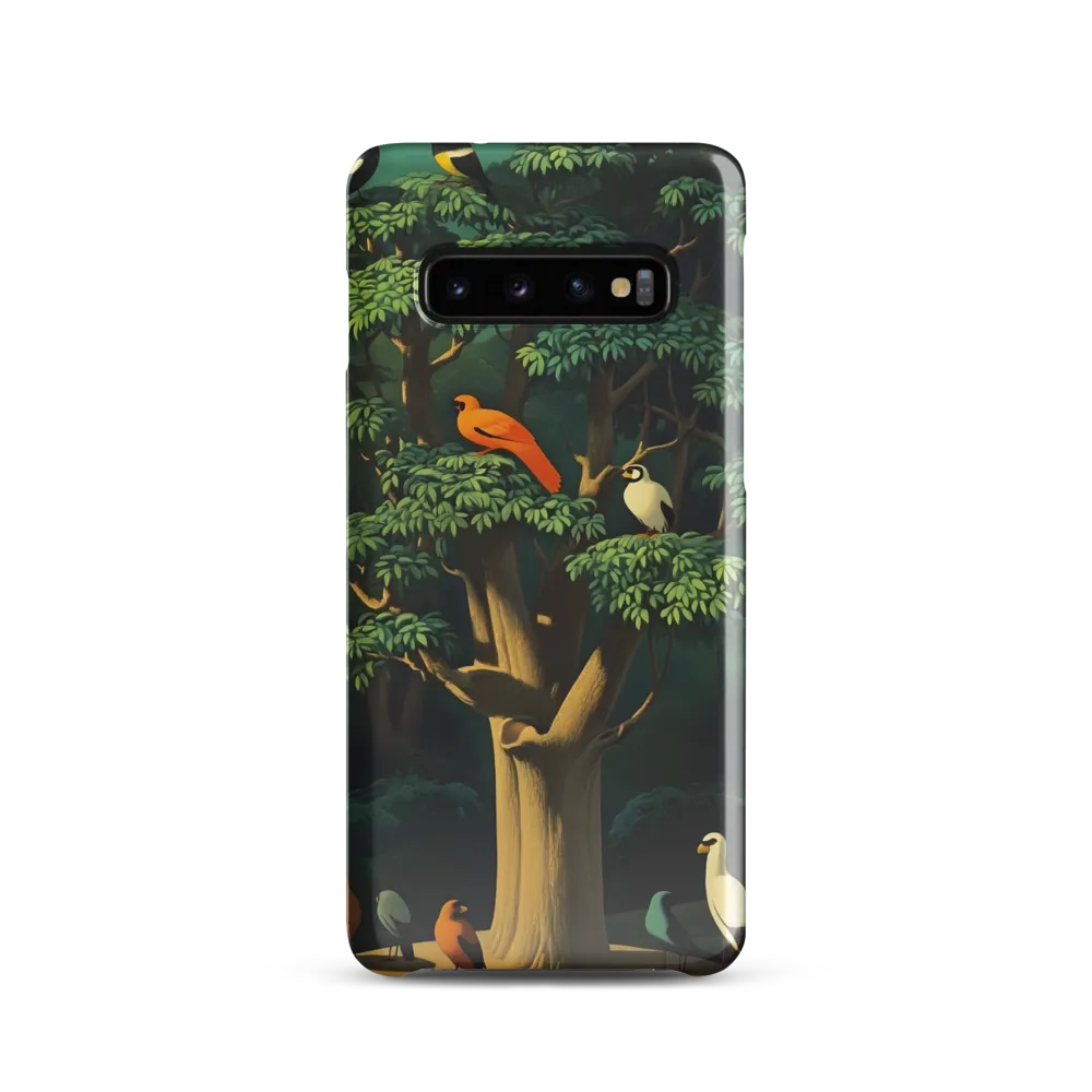 Harmony in Color: A Surreal Bird Symphony