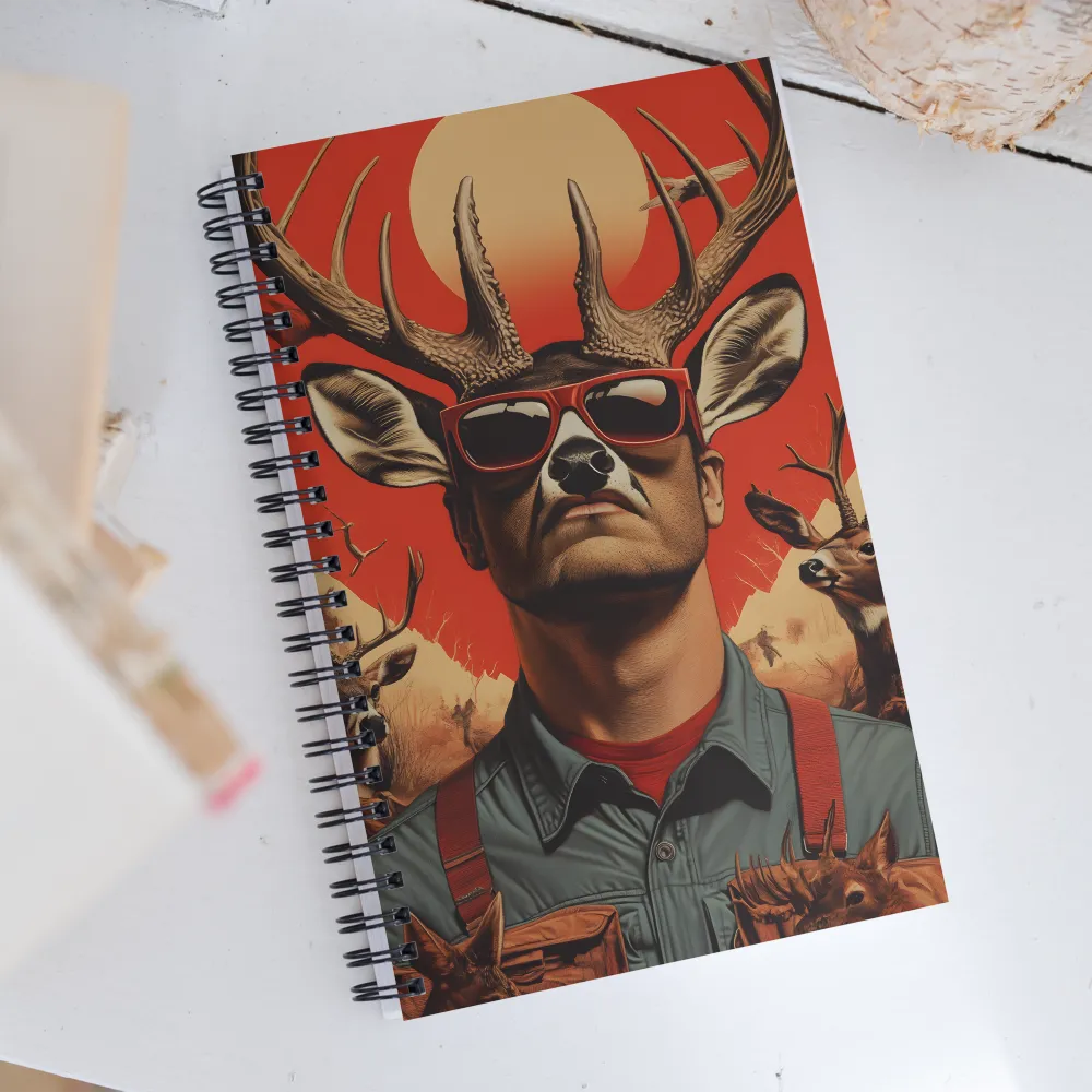 The Hunter's Spirit | Spiral Notebook