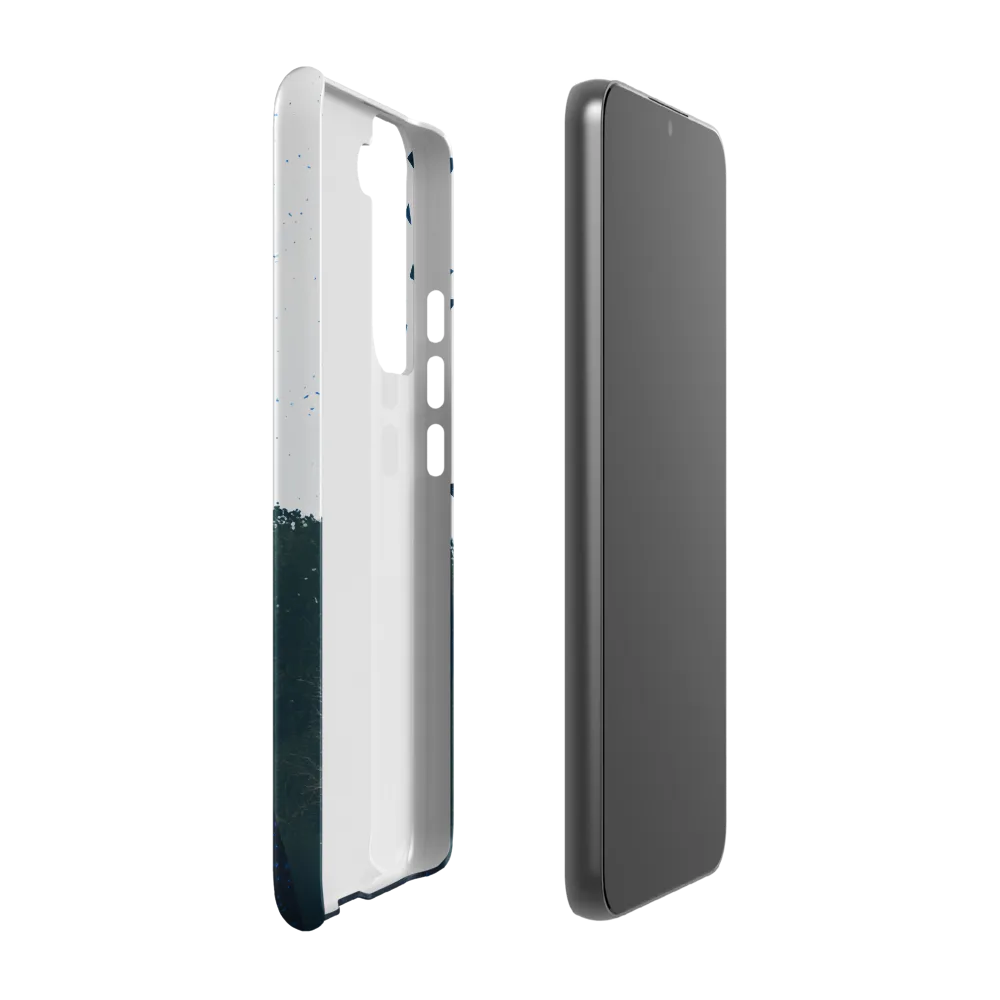 Blue Contemplation | Phone Case |  S22 Plus | Snap Case | Matte