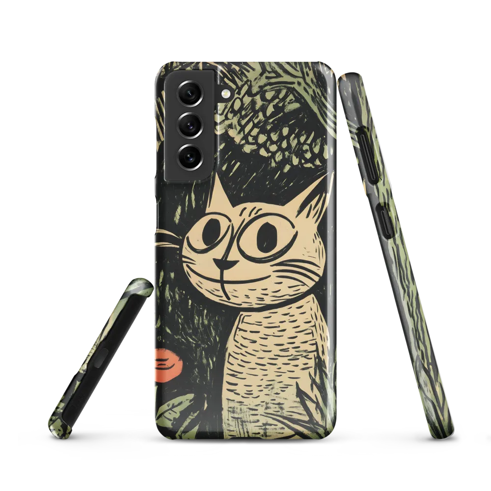 Whimsical Cat in the Forest