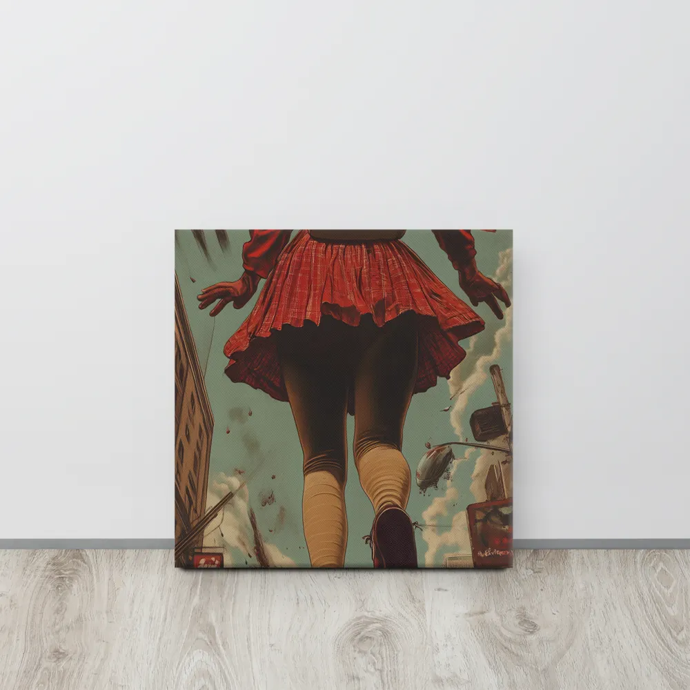 Flight of the Urban Dreamer | Canvas | 16″×16″
