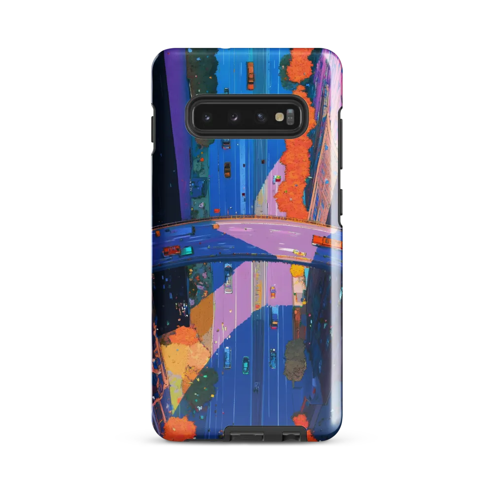 Urban Symphony: Aerial Reverie | Phone Case |  S10 Plus | Tough Case | Glossy