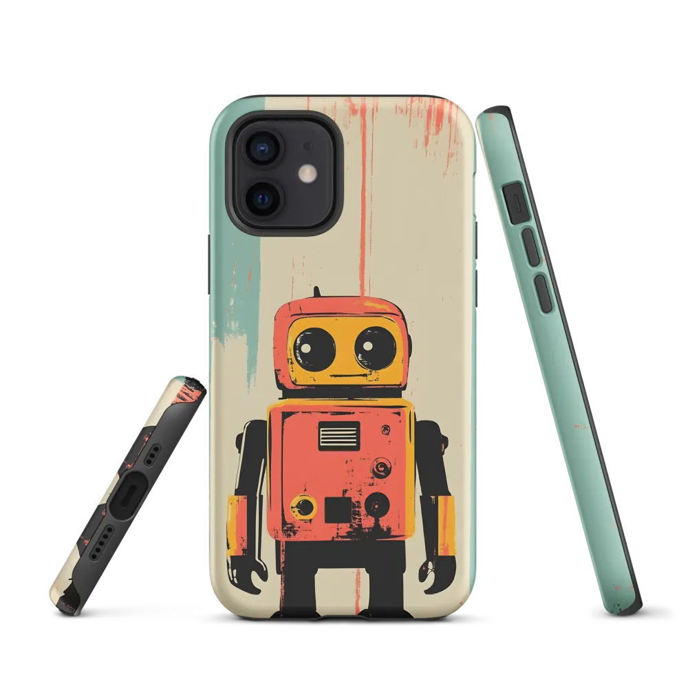 Retro Robot Charm