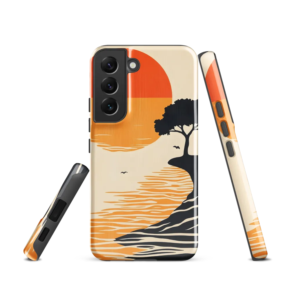 Serene Sunset | Phone Case |  S22 | Tough Case | Glossy