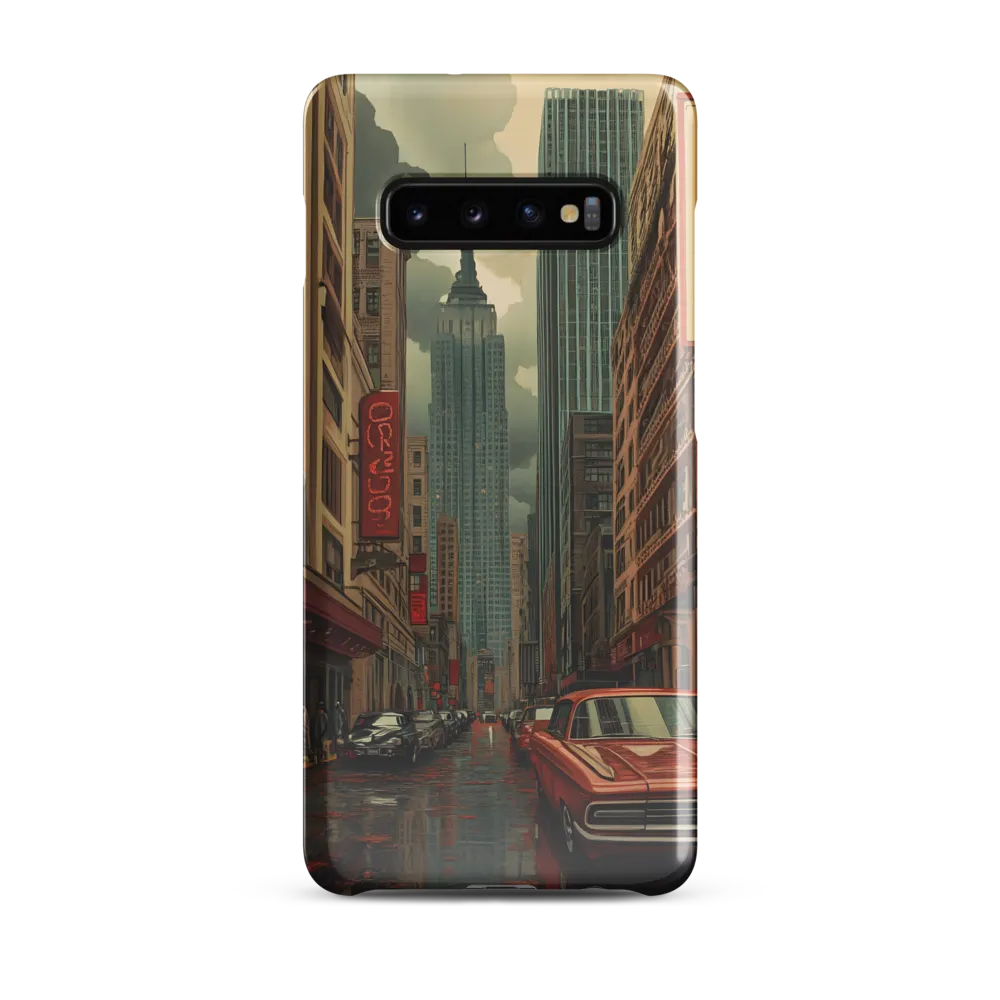 Nostalgic Cityscape: Reflections of a Forgotten Era | Phone Case |  S10 Plus | Snap Case | Glossy