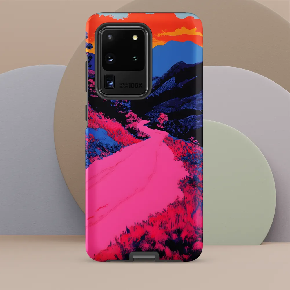 Ethereal Landscape in Vivid Hues
