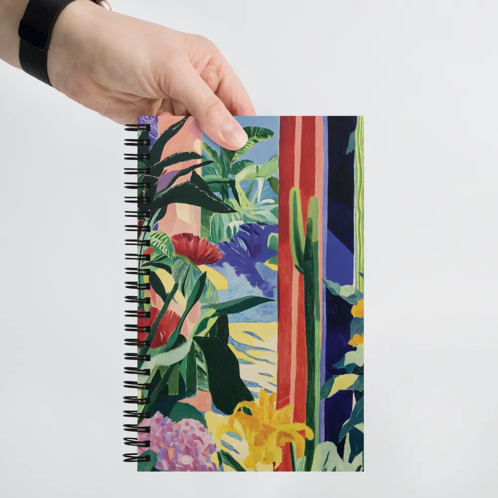 Lush Botanical Reverie | Spiral Notebook