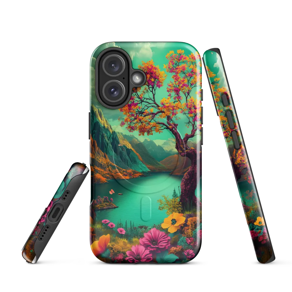 Elysium in Bloom | Phone Case |  16 | MagSafe® Tough Case | Glossy