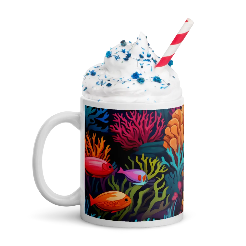 Underwater Harmony: A Coral Reef Wonderland | Mugs | Multiple Sizes & Colors