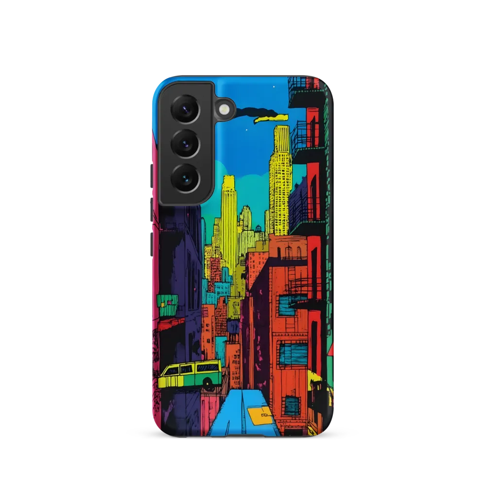 Urban Vibrance: A Pop Art Cityscape