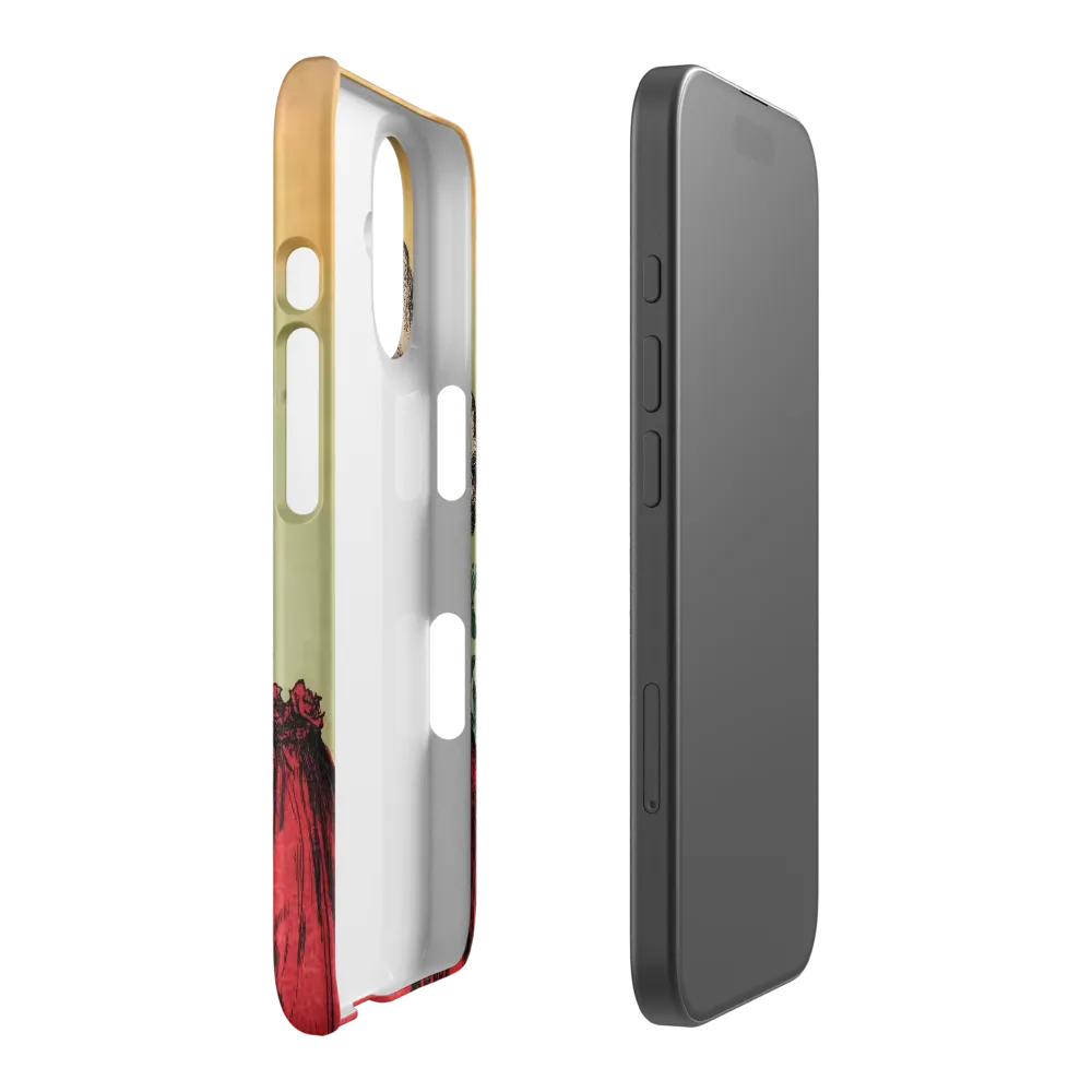 Masked Elegance | Phone Case |  16 | Snap Case | Matte