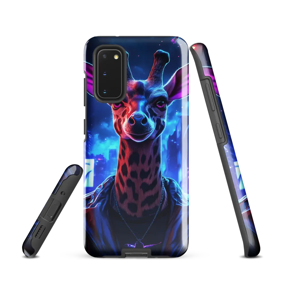 Urban Giraffe: A Neon Fantasy